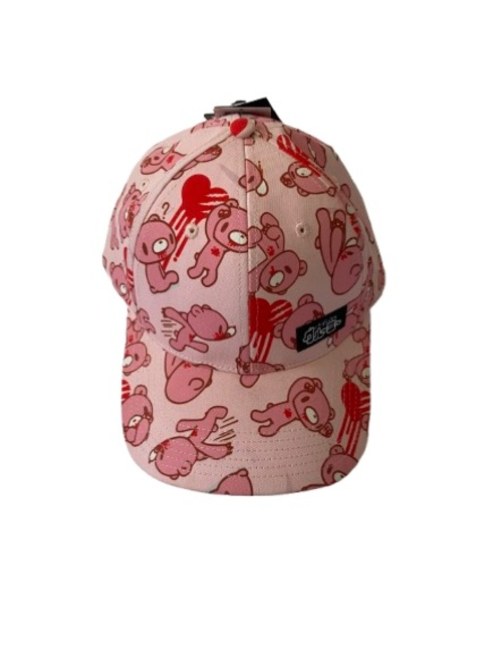 Gloomy Bear Pink Bear Print Kids Kids Baseball Cap NWT